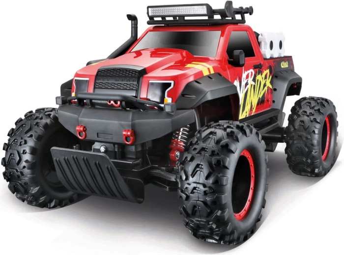 Maisto RC Overlander червен – дистанционно управляван офроуд модел