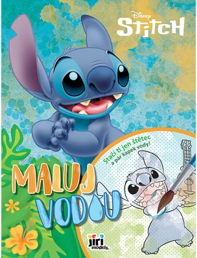 Water Coloring Book A4 Lilo & Stitch