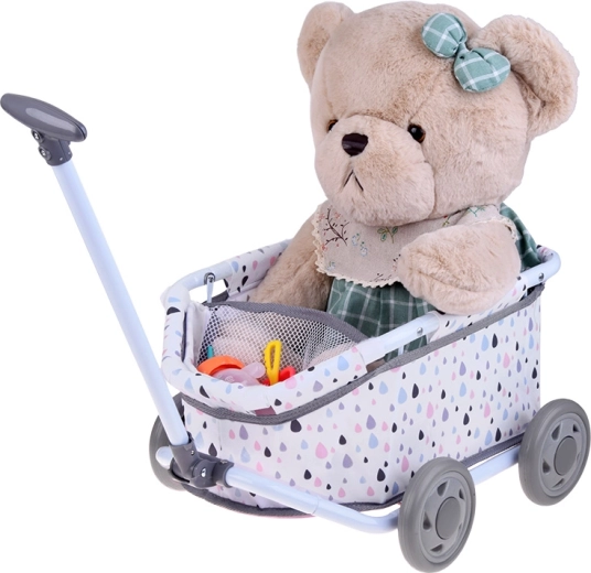 Лесно дърпане благодарение на дългата дръжка и здравите колелца