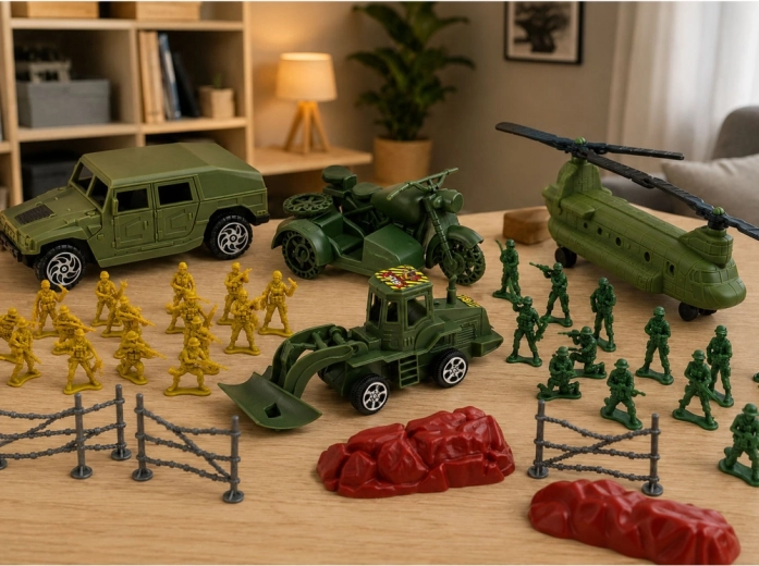 Vehicles and equipment for action missions