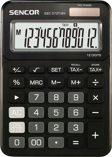 Desk Calculator SEC 12-Digit LCD Display