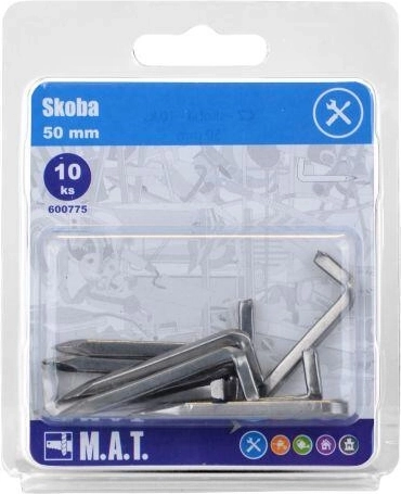 Hook 50 mm glossy (10 pcs)