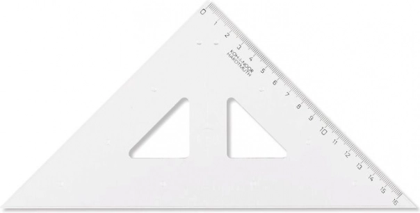Koh-i-noor triangle with guide line 16 × 16 × 25 cm