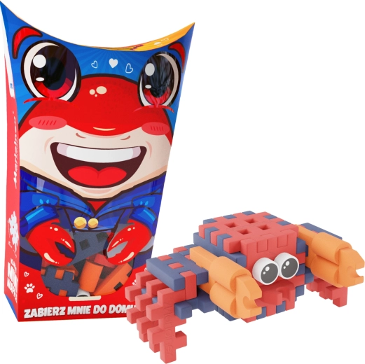 Mini Waffle Pocket Pets Building Set – Crab