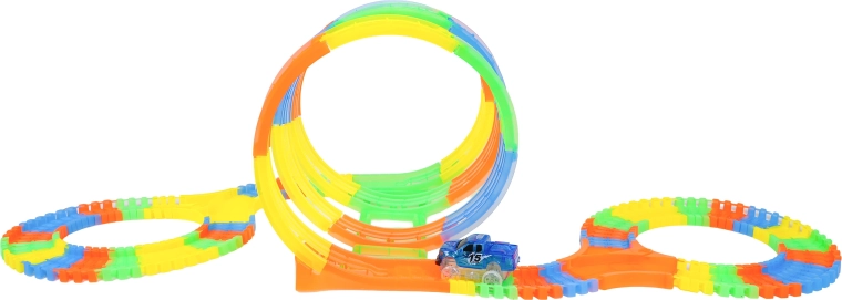 Светеща писта и LED количка