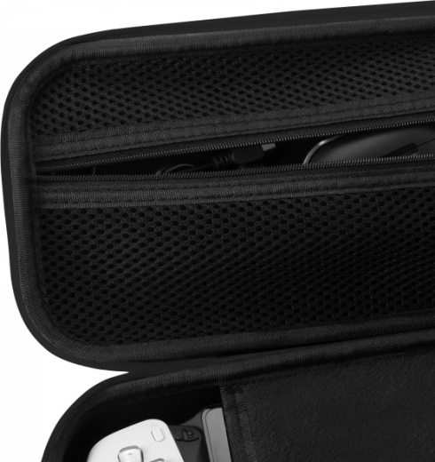 Accessory pocket and double zipper