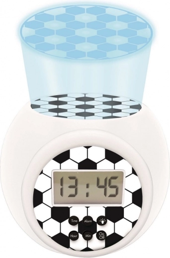 Digital Alarm Clock with Football Projector