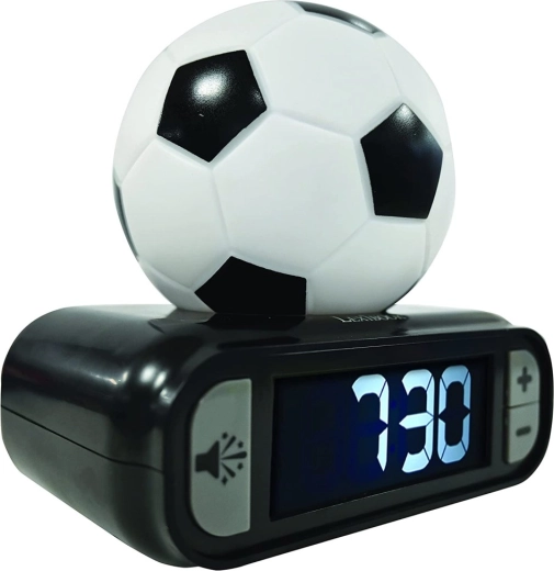 Lexibook Football Alarm Clock with Illuminated Ball