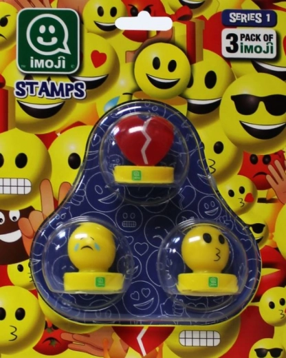 Imoji stamp set 3 pcs – emojis