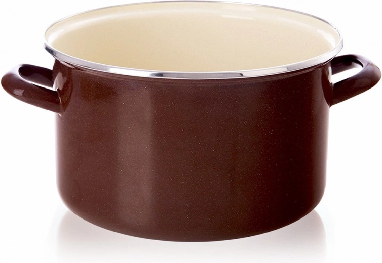 Емайлирана тенджера Brown 26 см, 6,5 л