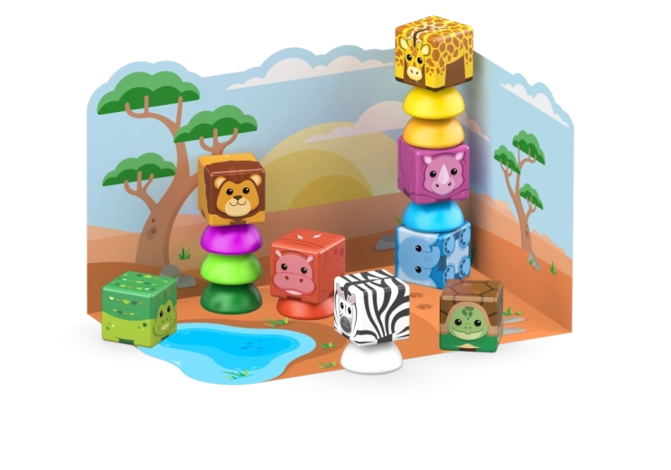 Safari animals for imaginative play