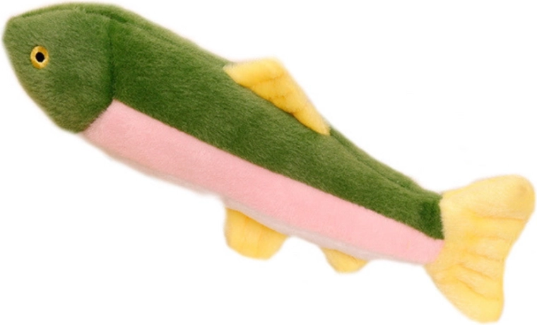 Plush Fish with Squeaker Colorful 30cm
