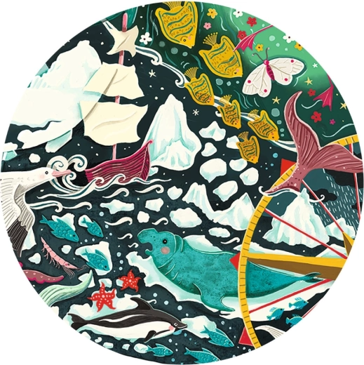 Detailed illustration full of imagination