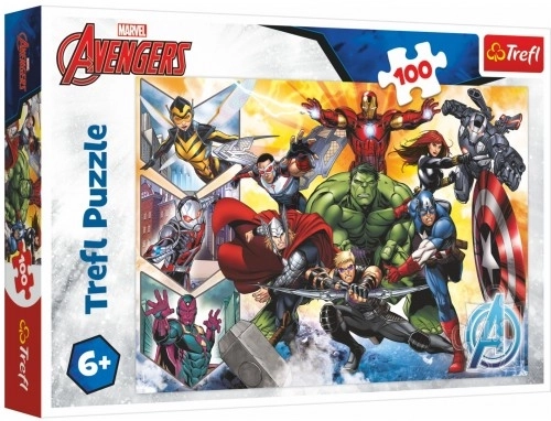Пъзел 100 части Marvel Avengers – силата на Avengers