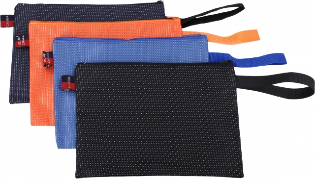Folder with zipper 22.5x17 cm