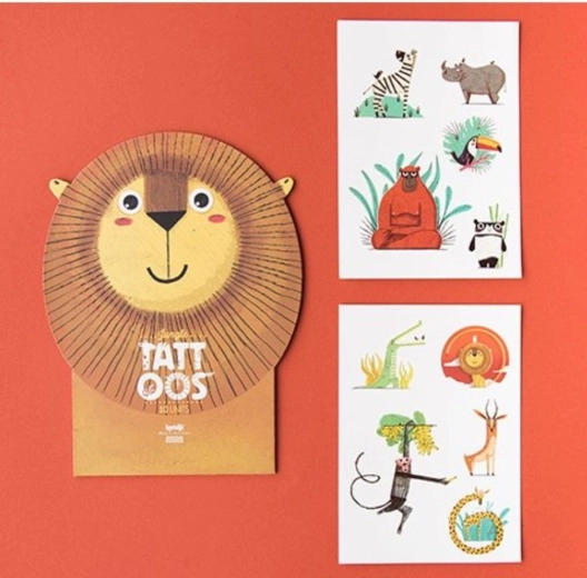 LONDJI Temporary Tattoos - Lion Cub