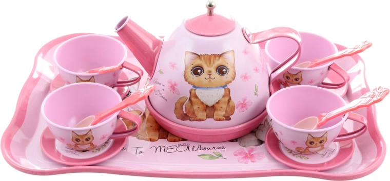 Complete tea service for four people