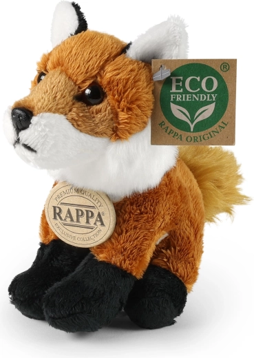 Плюшена лисичка eco friendly 13 см Rappa