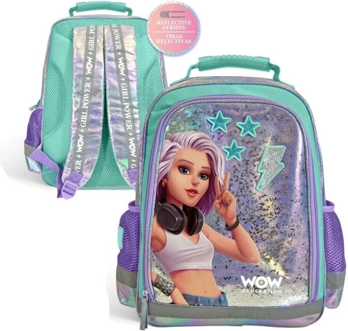 Single-compartment school backpack WOW Generation 40 cm