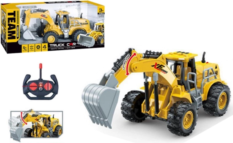 Remote-controlled construction excavator - 1 piece