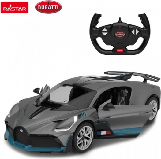 Bugatti Divo сребърен RC автомобил 1:14 от Rastar