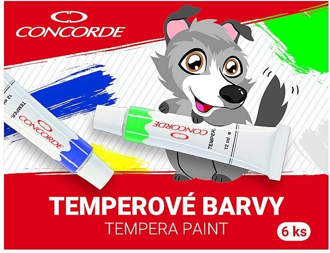 Темперни бои CONCORDE 6×12 ml