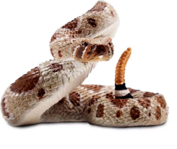 Safari Ltd. realistic Western rattlesnake figurine