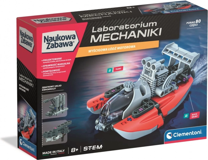 Mechanics Laboratory – Motorboat CLEMENTONI