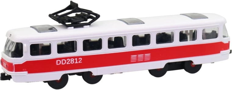 Realistic details like a real tram