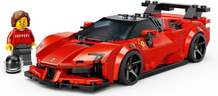 Minifigure for racing adventures