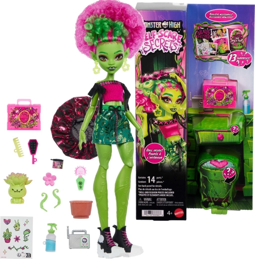 Monster High Venus McFlytrap Doll with Self-care Accessories