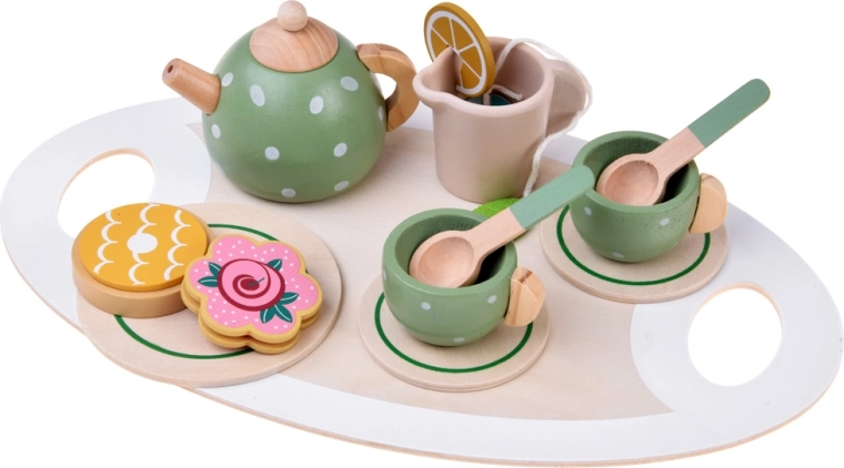 15-piece tea set for serving play