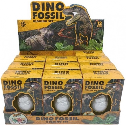 Egg DIY with Dinosaur Figurine