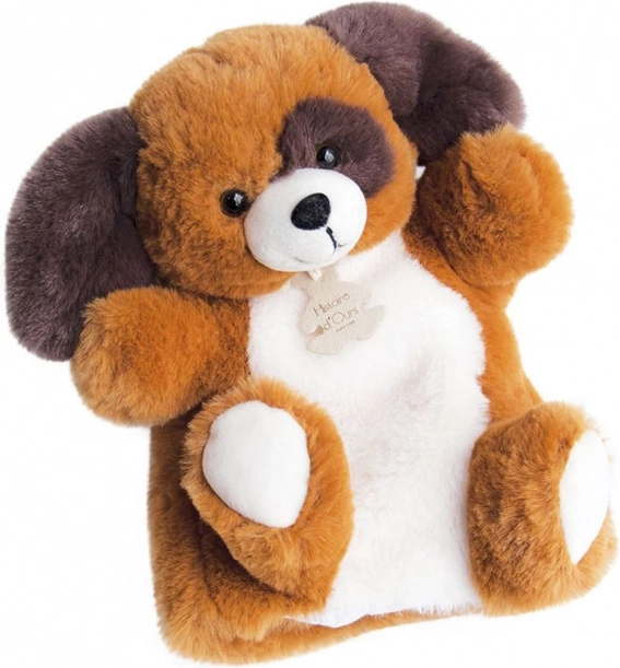 Doudou Histoire d'Ours плюшен куклен театър (ръкавичка) кученце