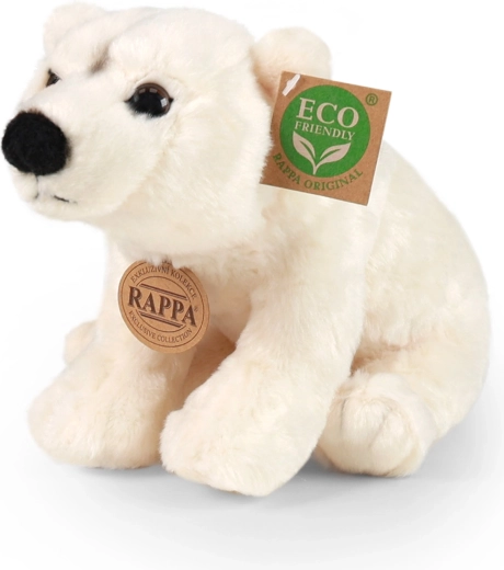 Rappa Eco-Friendly Plush Polar Bear 22 cm