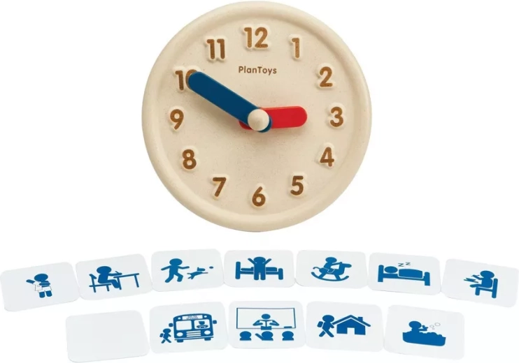 Learning time using activity cards