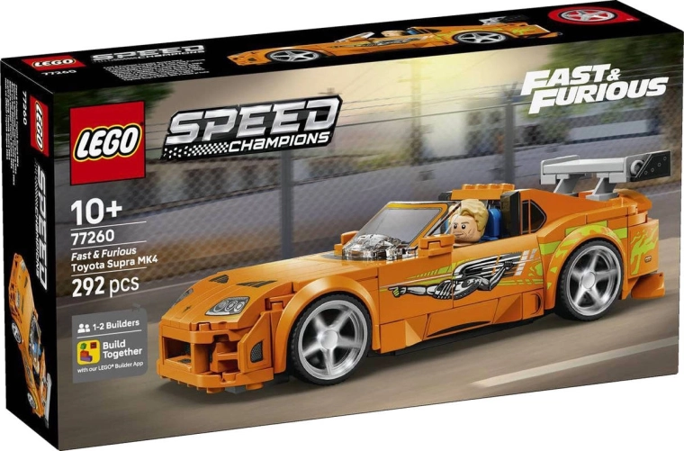 LEGO Speed Champions Бързи и яростни Toyota Supra MK4