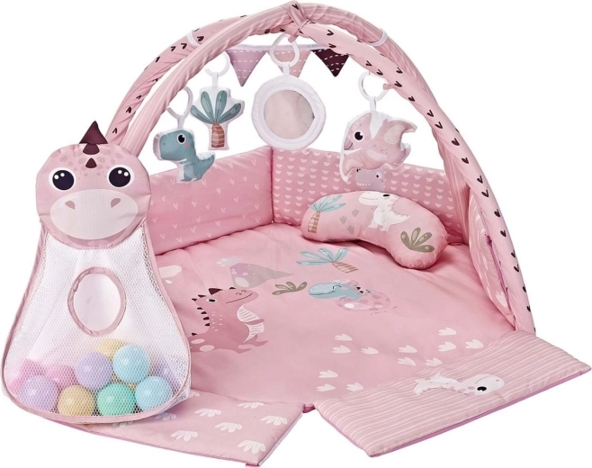 Подпомагащ tummy time с мини възглавничка