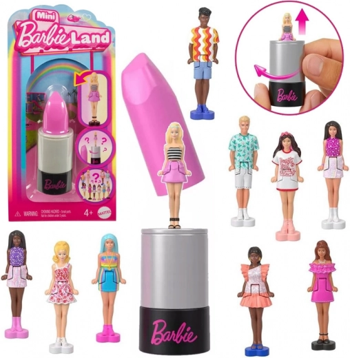 Mattel Mini Barbie Land – изненада в червило Barbie или Ken