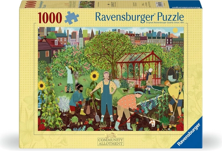 Ravensburger puzzle Garden Work 1000 pieces