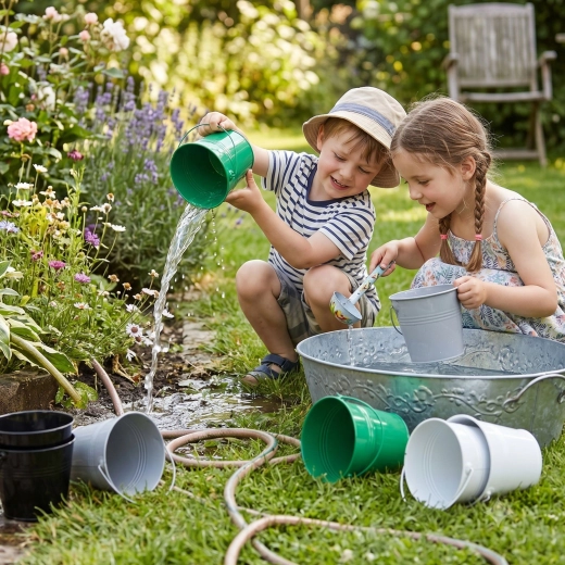 For water, sand, and creative activities
