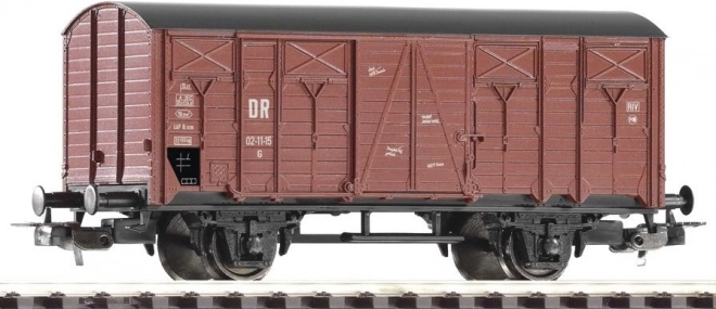 Покрит товарен вагон G02 DR, епоха III, H0