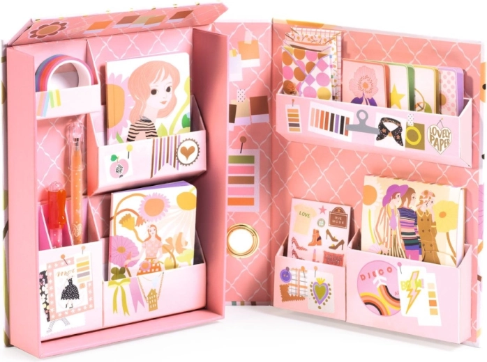Tinou Pink Writing Set DJECO
