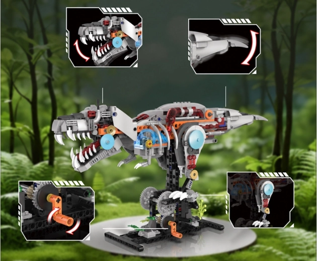 Visible gears and stable base