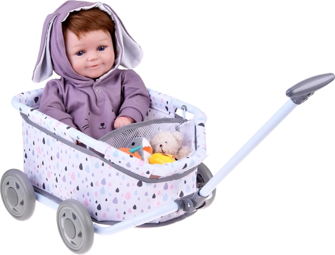 Мека текстилна кошница с удобен простор за съхранение