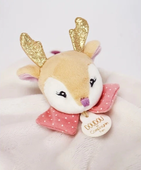 Плюшена играчка doudou сърничка