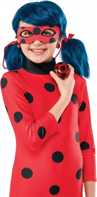 Ladybug accessory set: earrings and yo-yo