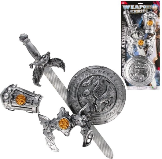 Knight set for kids – sword, shield and protective accessories