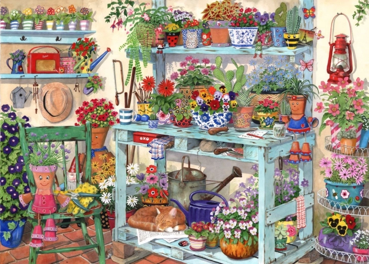 Puzzle In The Shed 1000 Pieces