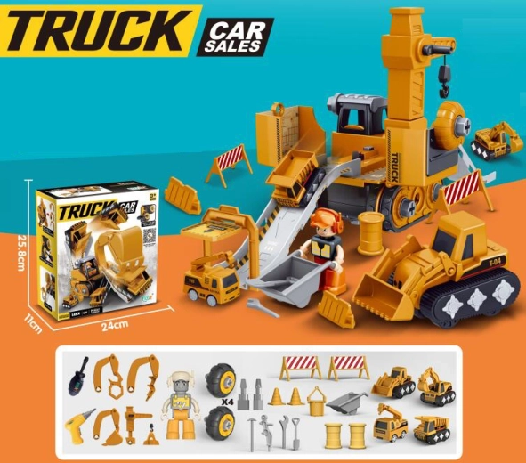 Construction Machinery Building Set